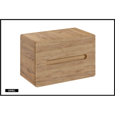 Meuble sous vasque de 80 cm - Oak - 2 tiroirs - PASTI