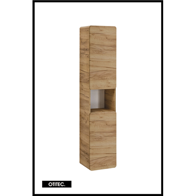 Colonne de salle de bain de 170 cm - Oak - 2 portes - PASTI CRAFT