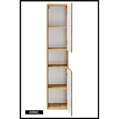 Colonne de salle de bain de 170 cm - Oak - 2 portes - PASTI CRAFT