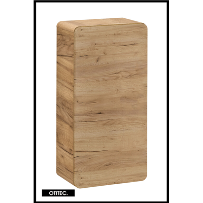 Meuble haut de salle de bain de 70 cm - Oak - 1 porte - PASTI CRAFT