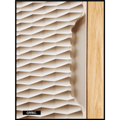 Cube de rangement haut de salle de bain - 35x35 cm - Beige - 1 porte - SEA