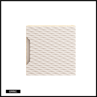 Cube de rangement haut de salle de bain - 35x35 cm - Beige - 1 porte - SEA