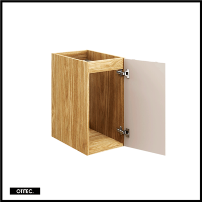 Meuble sous vasque de 30 cm - Beige - 1 porte - SEA