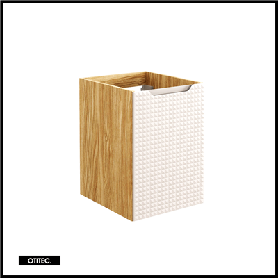 Meuble sous vasque de 40 cm - Beige - 1 porte - SETTA