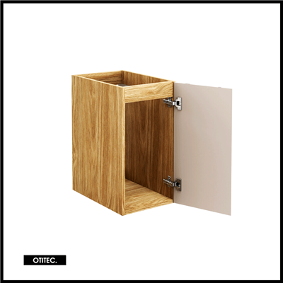 Meuble sous vasque de 30 cm - Beige - 1 porte - SETTA