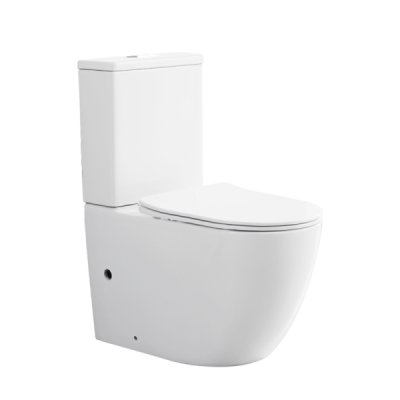 WC à poser - 62 x 36 cm - Blanc - VIRGA