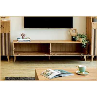 Meuble TV - H.45 x L.180 x P.42 - KYOTO