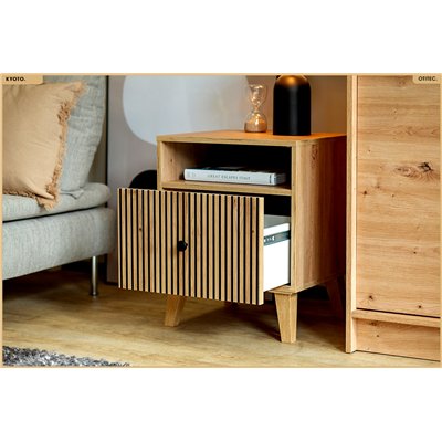Table de chevet - H.58 x L.47 x P.42 - KYOTO