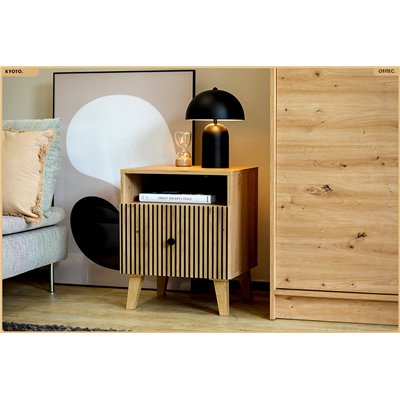 Table de chevet - H.58 x L.47 x P.42 - KYOTO