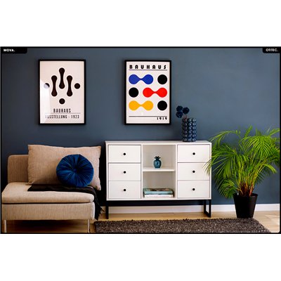 Commode - H.82 x L.115 x P.33 - MOVA