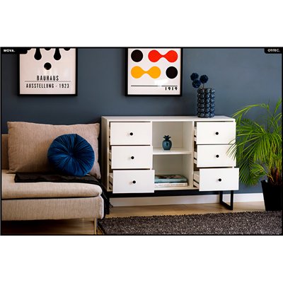 Commode - H.82 x L.115 x P.33 - MOVA