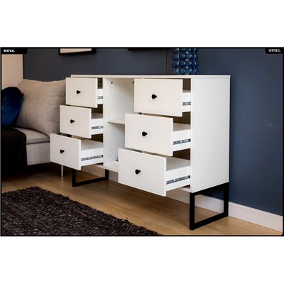 Commode - H.82 x L.115 x P.33 - MOVA