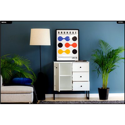 Commode - H.82 x L.77 x P.33 - MOVA