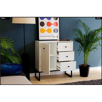 Commode - H.82 x L.77 x P.33 - MOVA