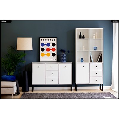 Commode - H.82 x L.115 x P.33 - MOVA