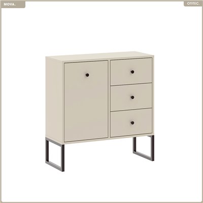 Commode - H.82 x L.77 x P.33 - MOVA