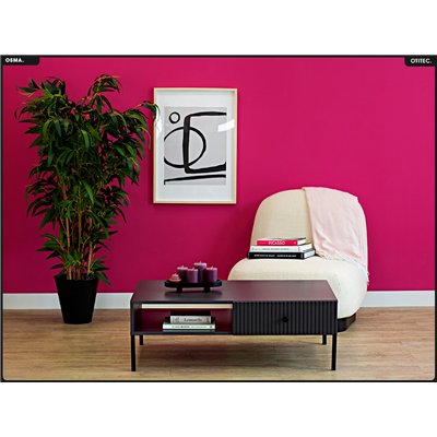 Table basse - H.35 x L.102 x P.67 - OSMA - NOIR