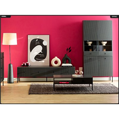 Table basse - H.35 x L.102 x P.67 - OSMA - NOIR