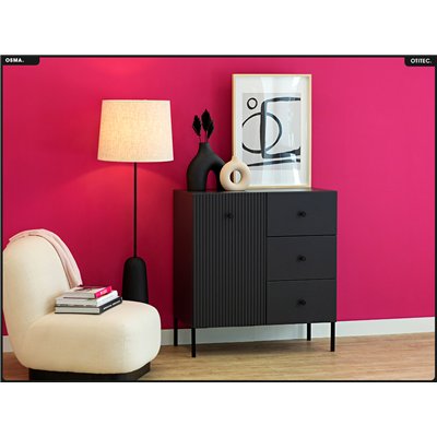 Commode - H.98 x L.91 x P.42 - OSMA - NOIR