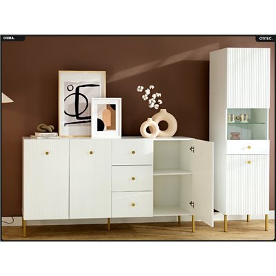 Commode - H.98 x L.179 x P.42 - OMSA - GOLD
