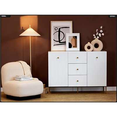 Commode - H.98 x L.135 x P.42 - OMSA - GOLD