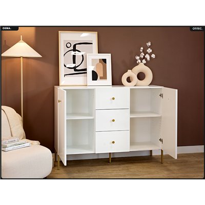 Commode - H.98 x L.135 x P.42 - OMSA - GOLD