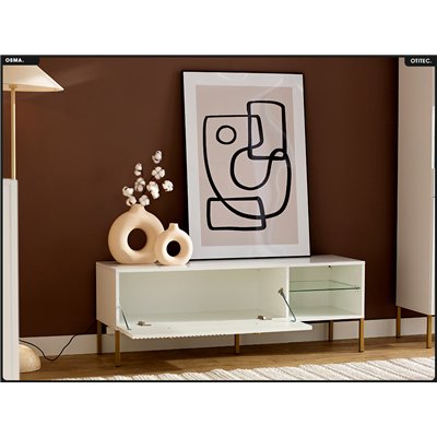 Meuble TV - H.48 x L.135 x P.42 - OMSA - GOLD