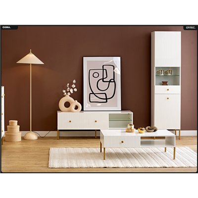 Table basse - H.35 x L.102 x P.67 - OMSA - GOLD