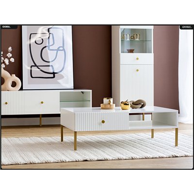 Table basse - H.35 x L.102 x P.67 - OMSA - GOLD