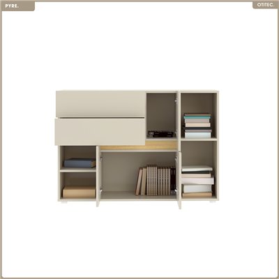 Commode - H.84 x L.120 x P.42 - PYRE - CACHEMIRE