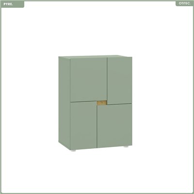 Commode - H.84 x L.60 x P.42 - PYRE - ALOE