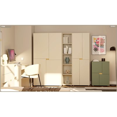 Commode - H.84 x L.60 x P.42 - PYRE - ALOE