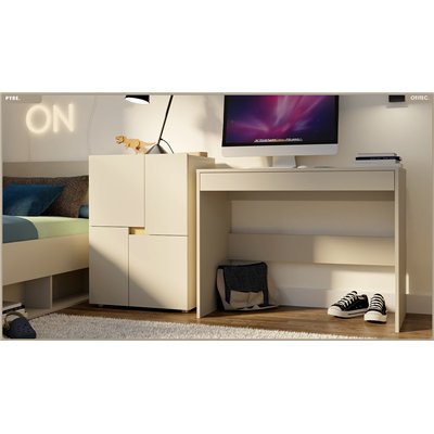 Commode - H.84 x L.60 x P.42 - PYRE - CACHEMIRE