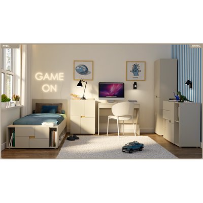 Commode - H.84 x L.60 x P.42 - PYRE - CACHEMIRE