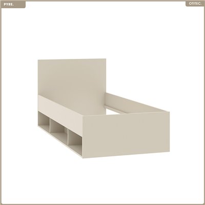 Lit - H.85 x L.94 x P.204 - PYRE - CACHEMIRE