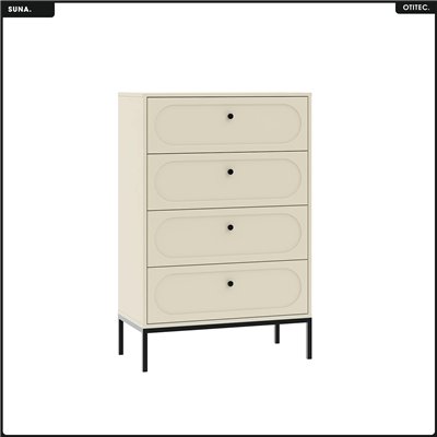 Commode - H.115 x L.75 x P.40 - SUNA - CACHEMIRE