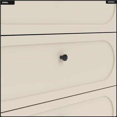 Commode - H.115 x L.75 x P.40 - SUNA - CACHEMIRE