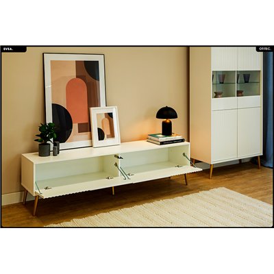 Meuble TV - H.48 x L.180 x P.40 - SVEA