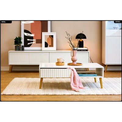 Table basse - H.35 x L.102 x P.67 - SVEA