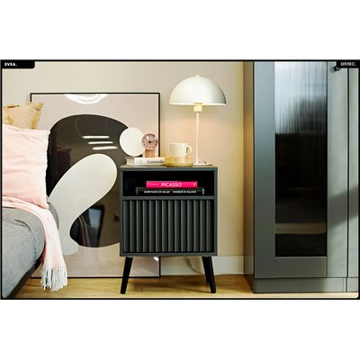 Table de chevet - H.60 x L.47 x P.40 - SVEA