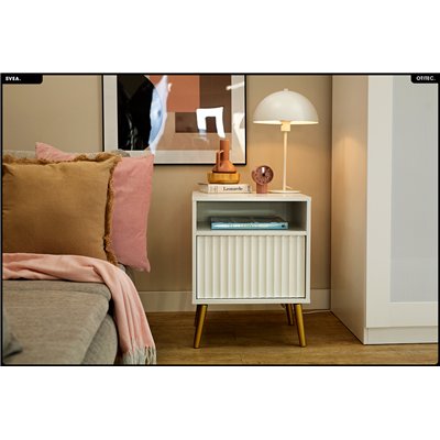 Table de chevet - H.60 x L.47 x P.40 - SVEA