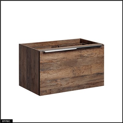 Meuble sous vasque - 80 cm - 2 tiroirs - BOLD OAK
