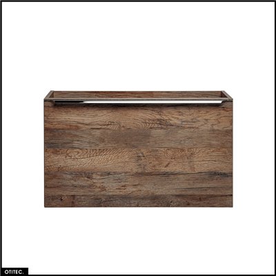 Meuble sous vasque - 80 cm - 2 tiroirs - BOLD OAK