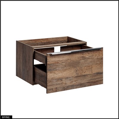 Meuble sous vasque - 80 cm - 2 tiroirs - BOLD OAK