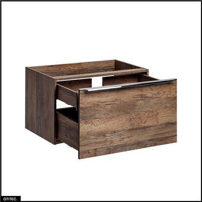 Meuble sous vasque - 60 cm - 2 tiroirs - BOLD OAK