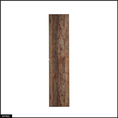 Colonne de salle de bain - 35 x 160 cm - 1 porte - 2 tiroirs - BOLD OAK
