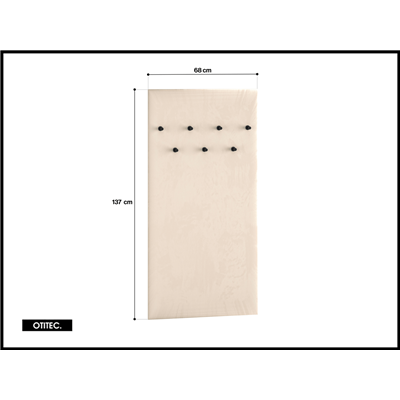 Porte-manteau mural - H.137 x L.68 cm - SOFY