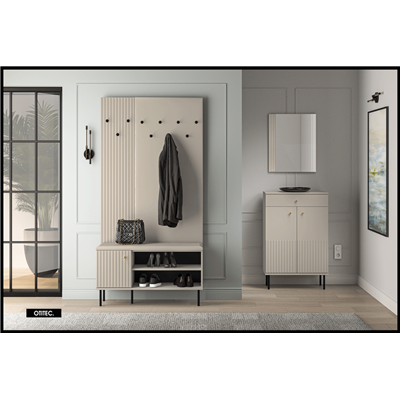 Porte-manteau mural - H.137 x L.34 cm - SOFY