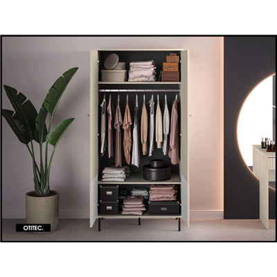 Armoire - H.190 x L.53 x L.92 cm - SOFY