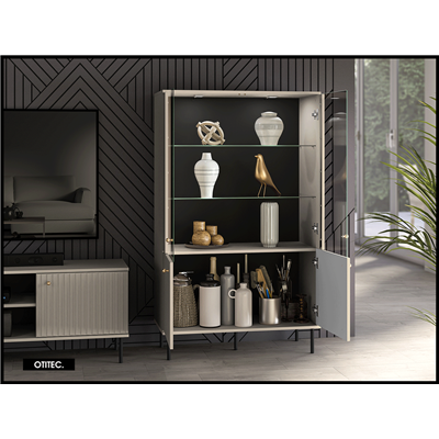 Armoire - H.151 x L.92 x P.40 cm - SOFY